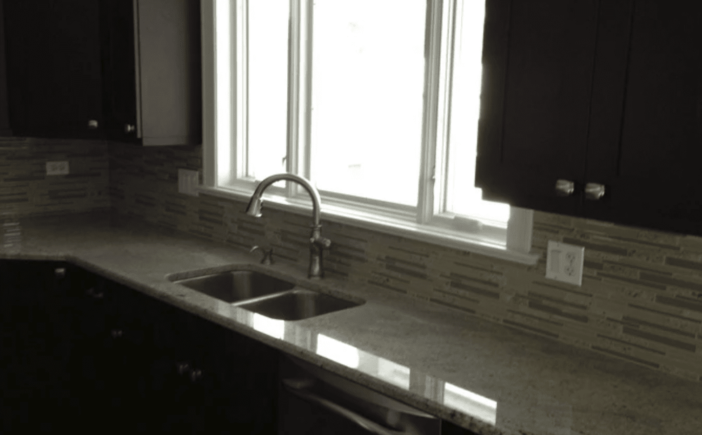 Remodeled tile kitchen in Glen Ellyn, IL from Superb Carpets, Inc.